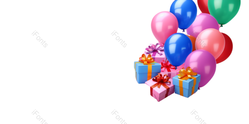 装饰图片,商店元素,盒子PNG,派对免抠素材